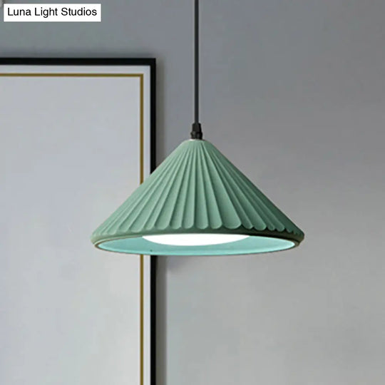 Modern Cement Cone Pendant Lamp - Stylish Light Fixture For Office Kitchen