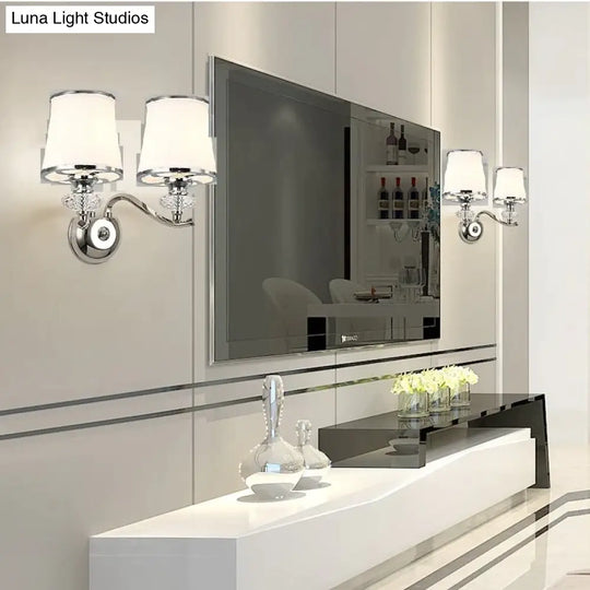 Modern Chrome Chandelier Lights For Living Room Ceiling Light