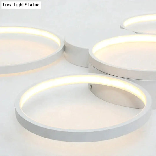 Modern Circular Led Ceiling Lights Bedroom Dining Room Lamps Kitchen Plafondlamp Surface Mount