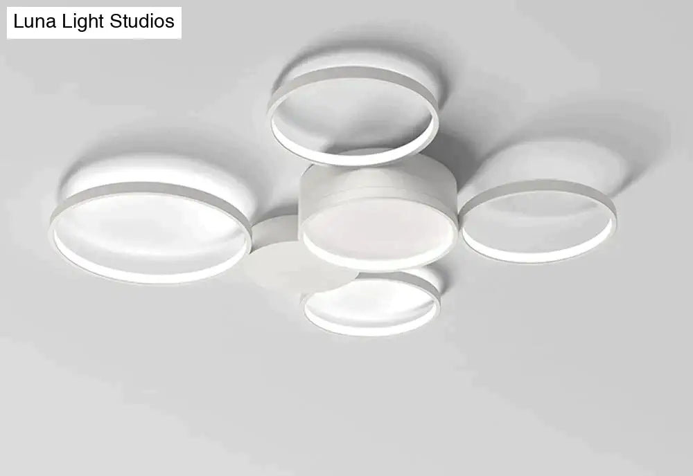 Modern Circular Led Ceiling Lights Bedroom Dining Room Lamps Kitchen Plafondlamp Surface Mount