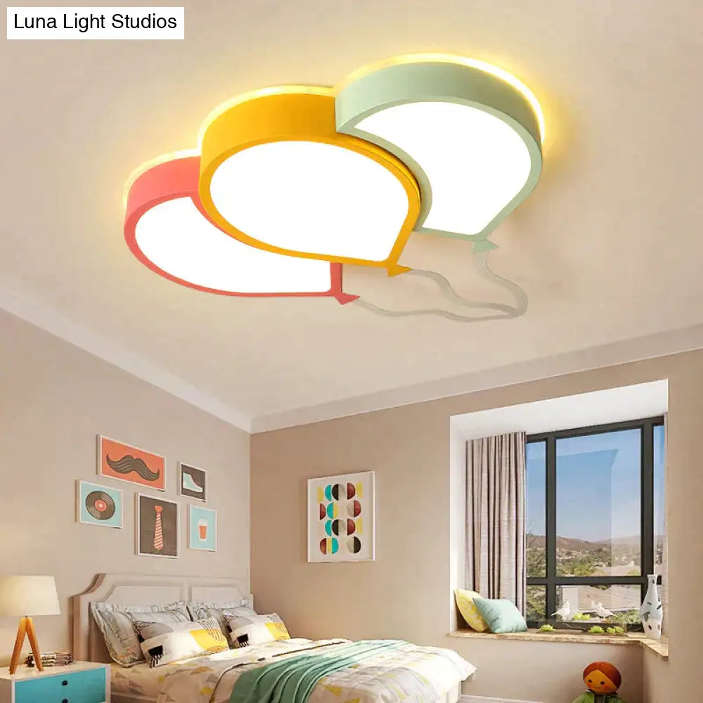 Modern Color Led Creative Nordic Balloon Ceiling Lamp