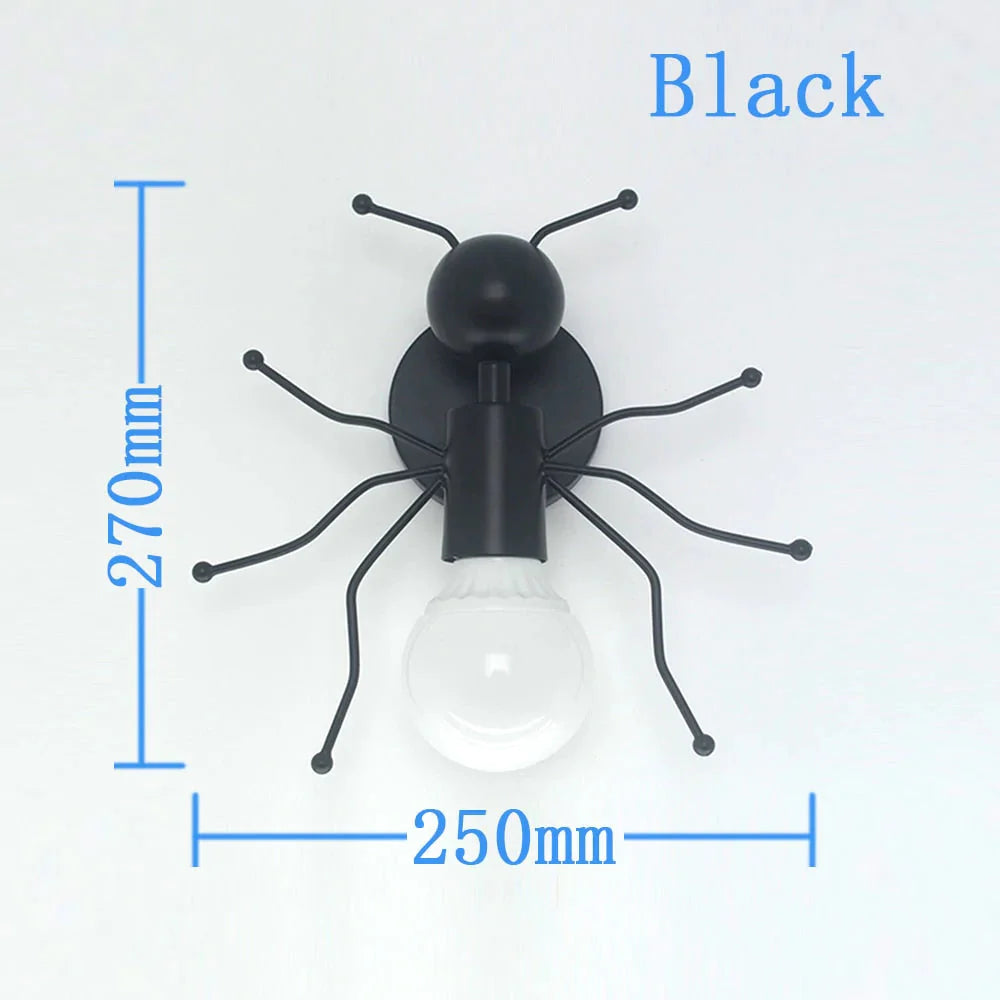 Modern Creative Minimalism Metal Robot Ants Lamps for Kids Baby Living room