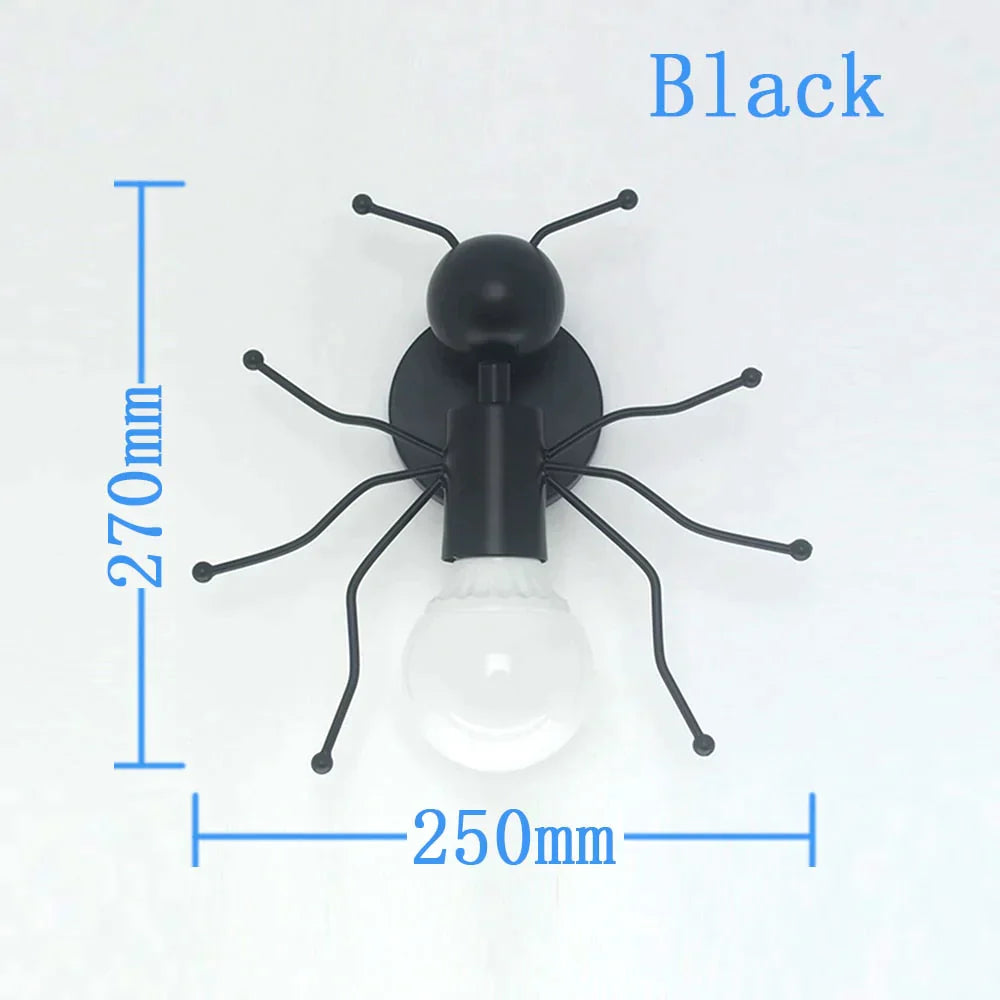 Modern Creative Minimalism Metal Robot Ants Lamps For Kids Baby Living Room P13 / 220V Warm White