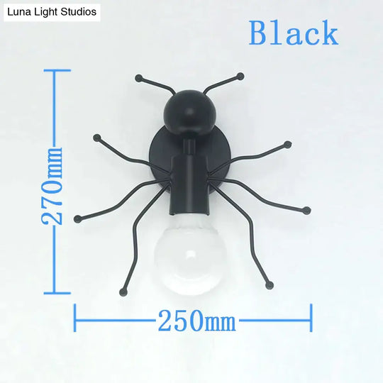 Modern Creative Minimalism Metal Robot Ants Lamps For Kids Baby Living Room P13 / 220V Warm White