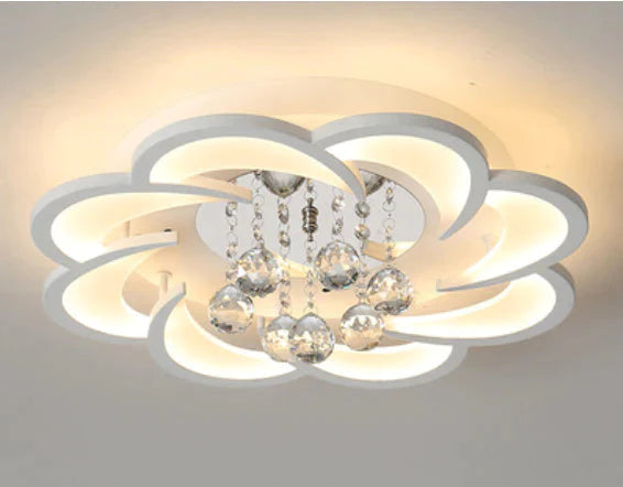 Modern Crystal LED Ceiling Lights For Living Room Bedroom Home Deco Ceiling Lamp