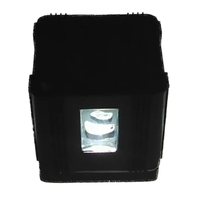 Modern Cubic LED Wall Lamp in Black with Colorful Light Options ...
