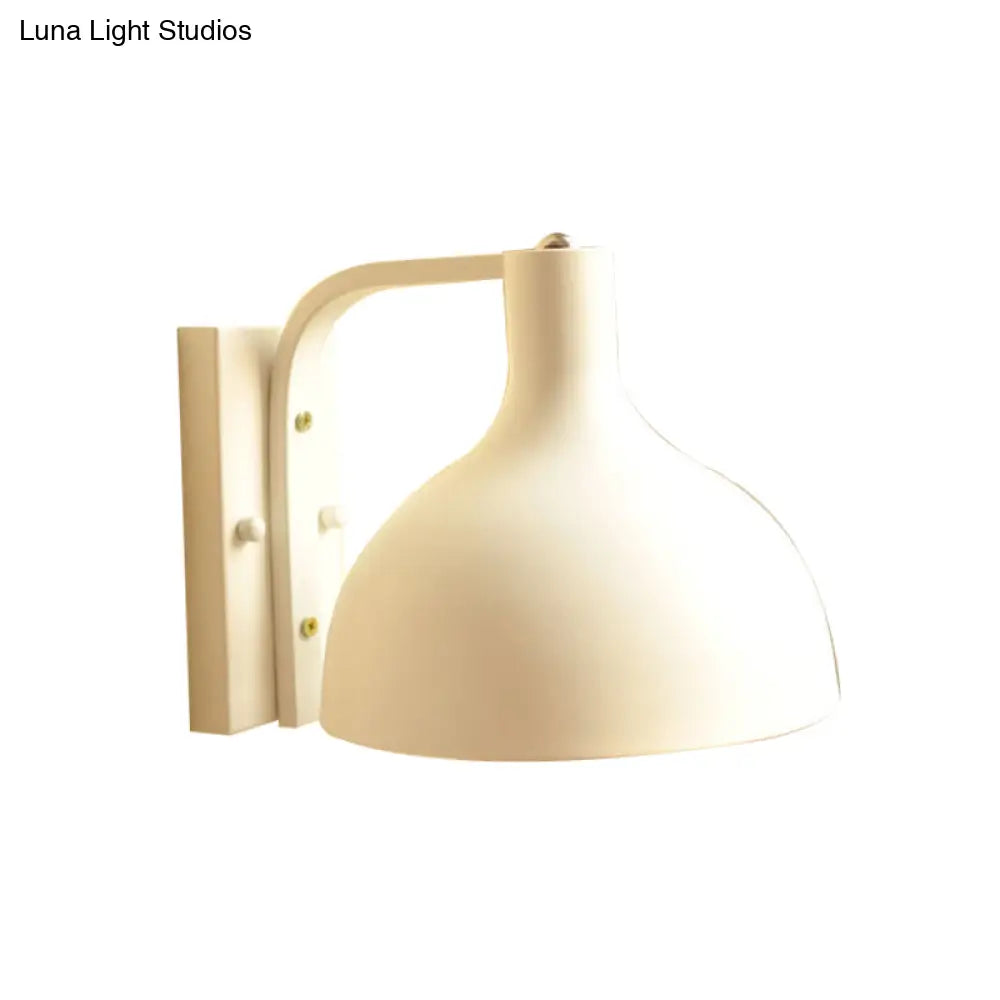 Modern Domed Wall Sconce Light For Entryways And Hallways