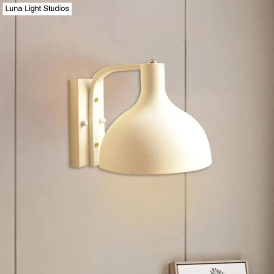 Modern Domed Wall Sconce Light For Entryways And Hallways