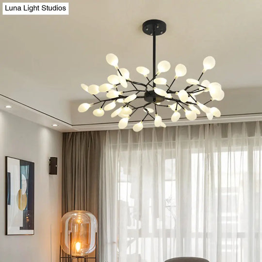 Modern Firefly Chandelier Pendant Light - Acrylic Led Lighting For Living Room