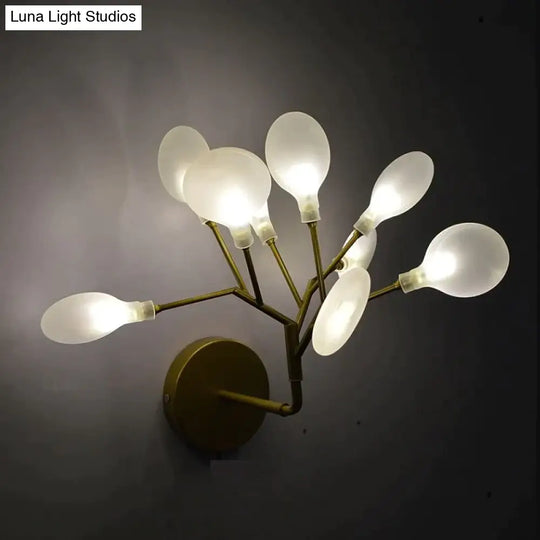 Modern Firefly Tree Branch Led Wall Light For Bedroom Study Room