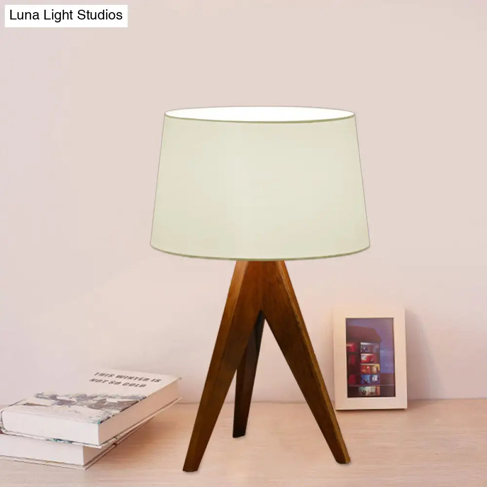 Modern Flare Reading Light In White/Red/Blue - Nightstand Lamp For Living Room