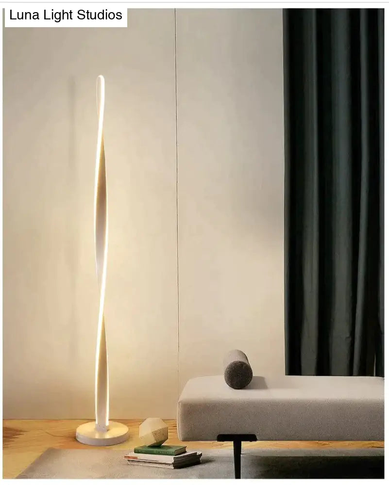 Modern Free Standing Lamps For Living Room Aluminum Floor Lamp Study Beside Stand Home Deco Led