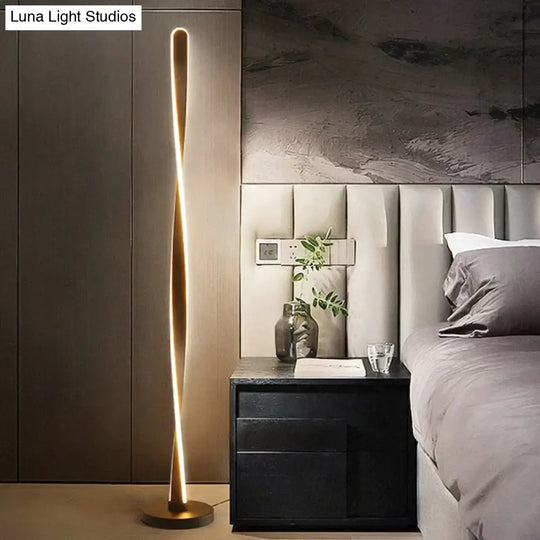 Modern Free Standing Lamps For Living Room Aluminum Floor Lamp Study Beside Stand Home Deco Led