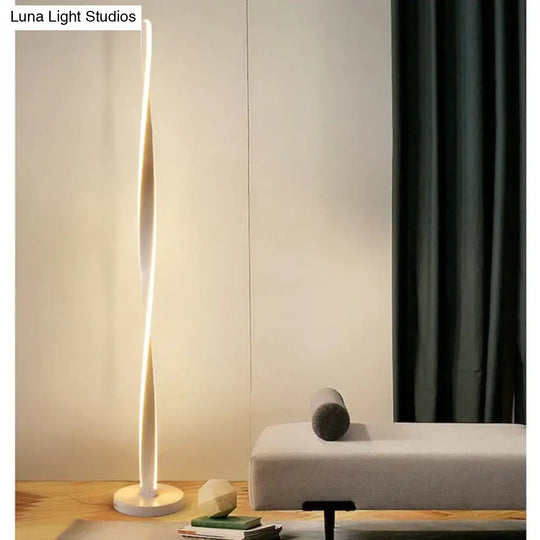 Modern Free Standing Lamps For Living Room Aluminum Floor Lamp Study Beside Stand Home Deco Led