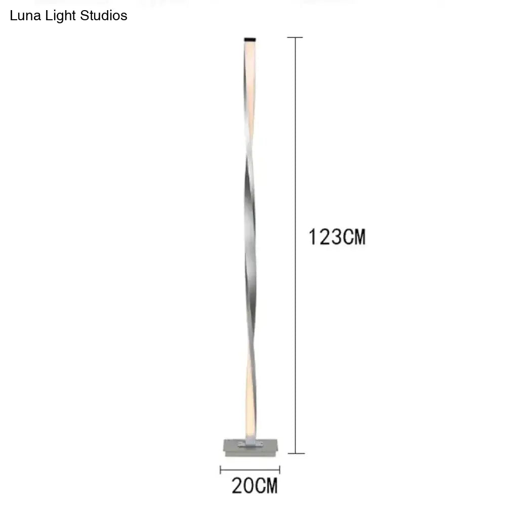 Modern Free Standing Lamps For Living Room Aluminum Floor Lamp Study Beside Stand Home Deco Led