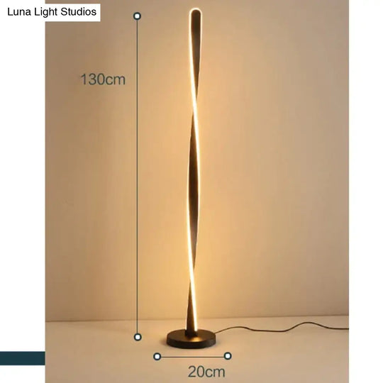 Modern Free Standing Lamps For Living Room Aluminum Floor Lamp Study Beside Stand Home Deco Led