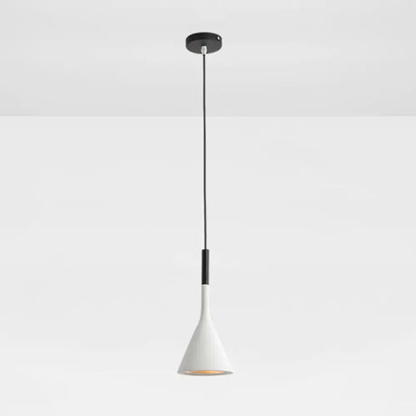 Modern Geometric Resin Hanging Lamp For Bedroom - Stylish Ceiling Lighting With 1 Bulb White