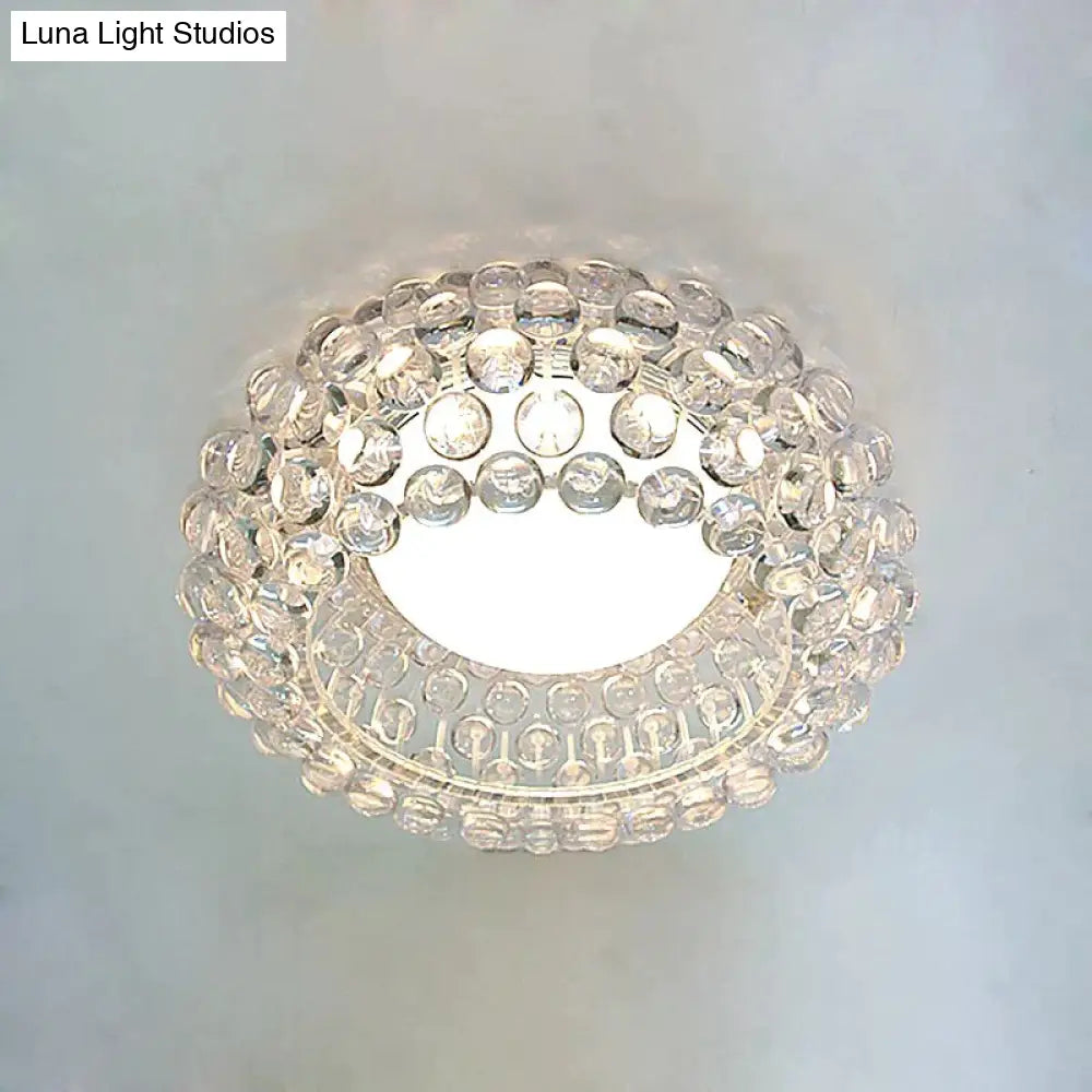 Modern Glass Ceiling Lights Indoor Light Luminaria Abajur Lamps For Living Room Home Decoration