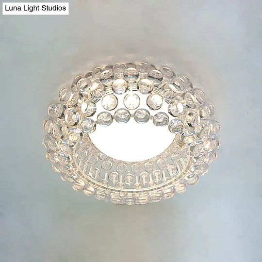 Modern Glass Ceiling Lights Indoor Light Luminaria Abajur Lamps For Living Room Home Decoration