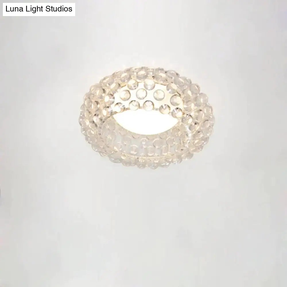 Modern Glass Ceiling Lights Indoor Light Luminaria Abajur Lamps For Living Room Home Decoration