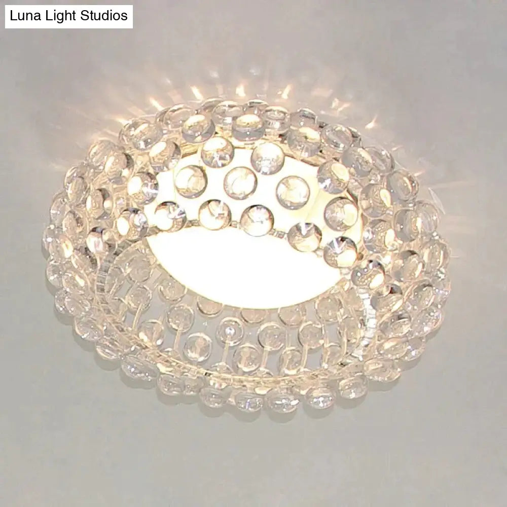 Modern Glass Ceiling Lights Indoor Light Luminaria Abajur Lamps For Living Room Home Decoration