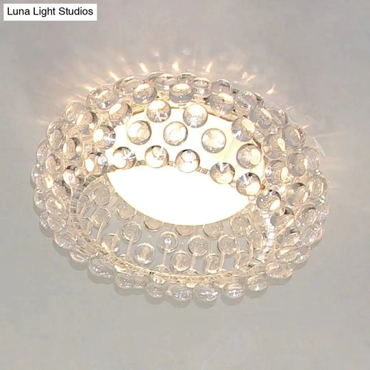 Modern Glass Ceiling Lights Indoor Light Luminaria Abajur Lamps For Living Room Home Decoration