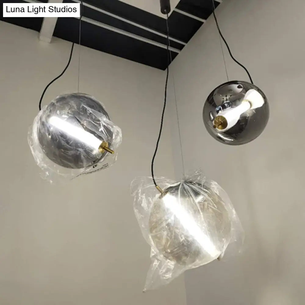 Modern Glass Pendant Light With Led For Stylish Kitchens