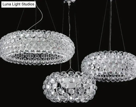 Modern Glass Plated Pendant Lamp Led E27 Light Fixture For Kitchen Lights Living Room Hotel Hall