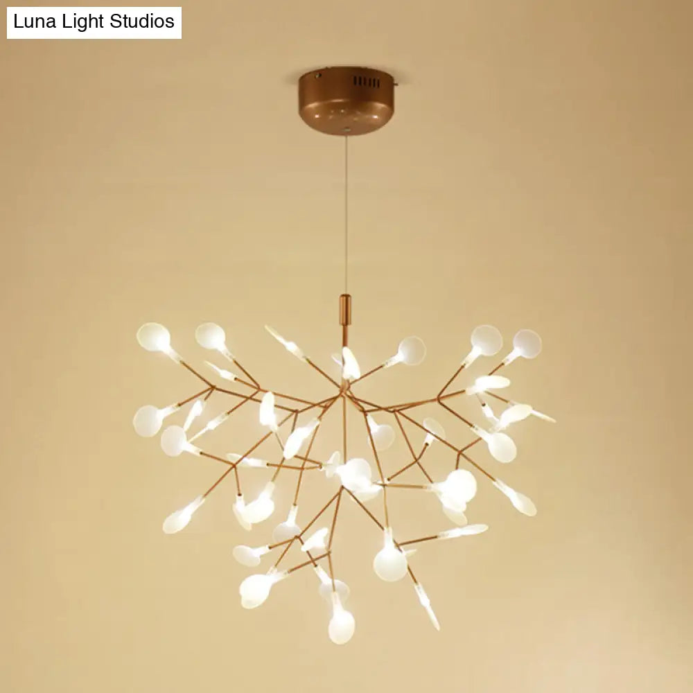 Modern Led Ceiling Chandelier - Stainless-Steel Dining Room Light Fixture