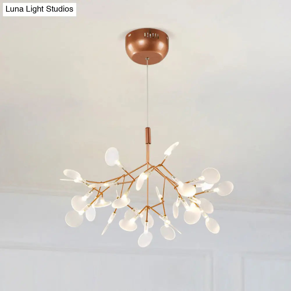 Modern Led Ceiling Chandelier - Stainless-Steel Dining Room Light Fixture