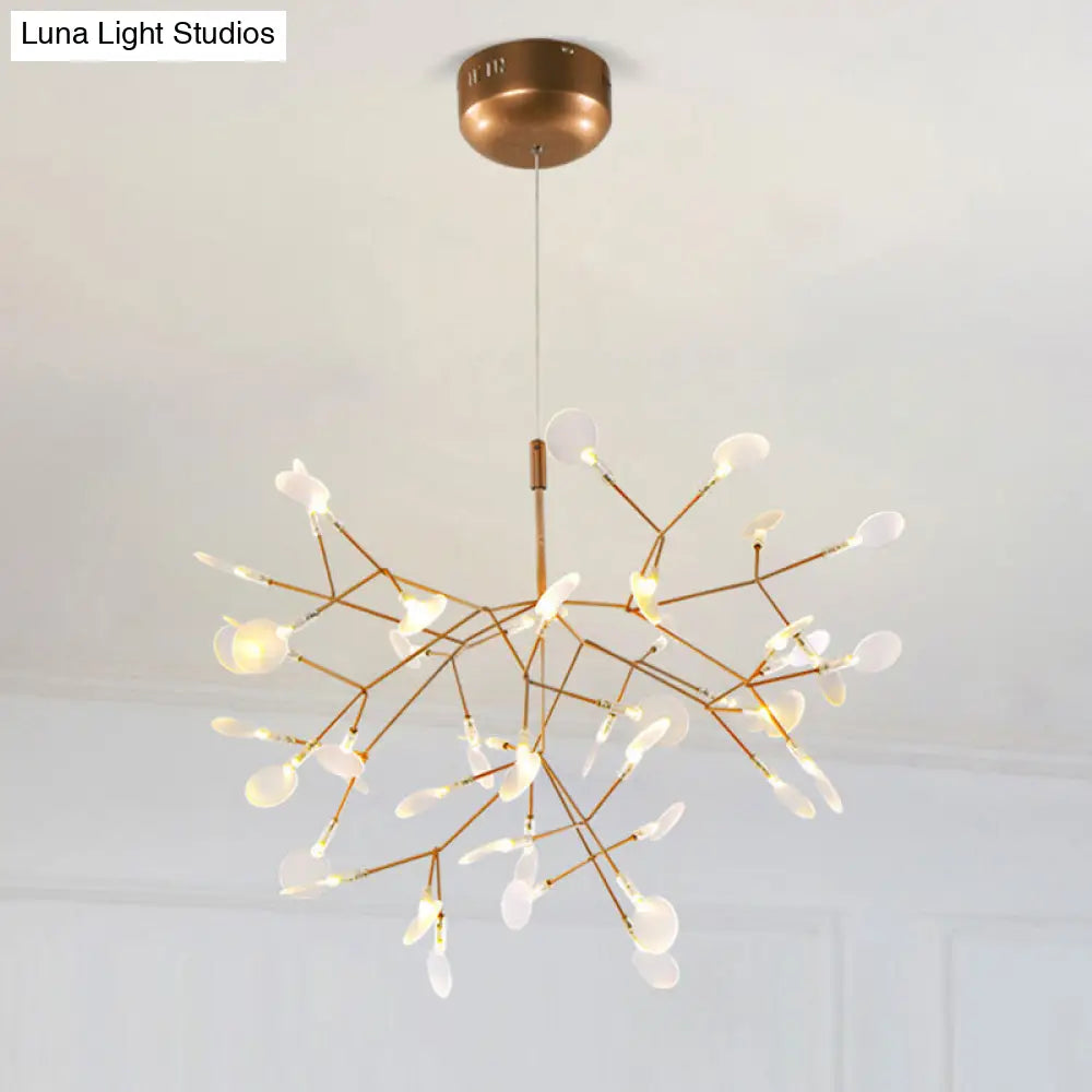 Modern Led Ceiling Chandelier - Stainless-Steel Dining Room Light Fixture