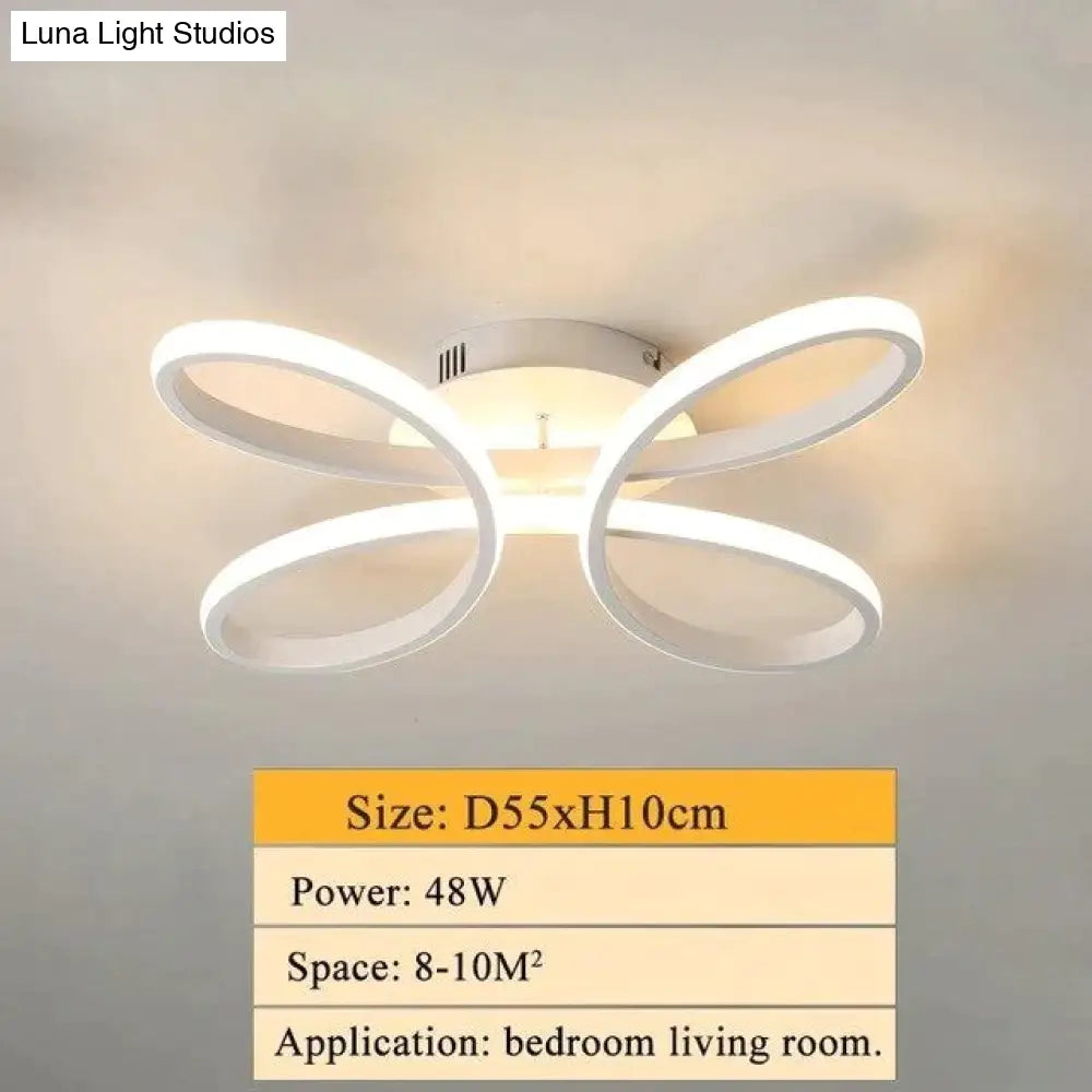 Modern Led Ceiling Lamp Lighting For Living Room Lustre Lamparas Light 72W 90W 120W Lampadario Lamp