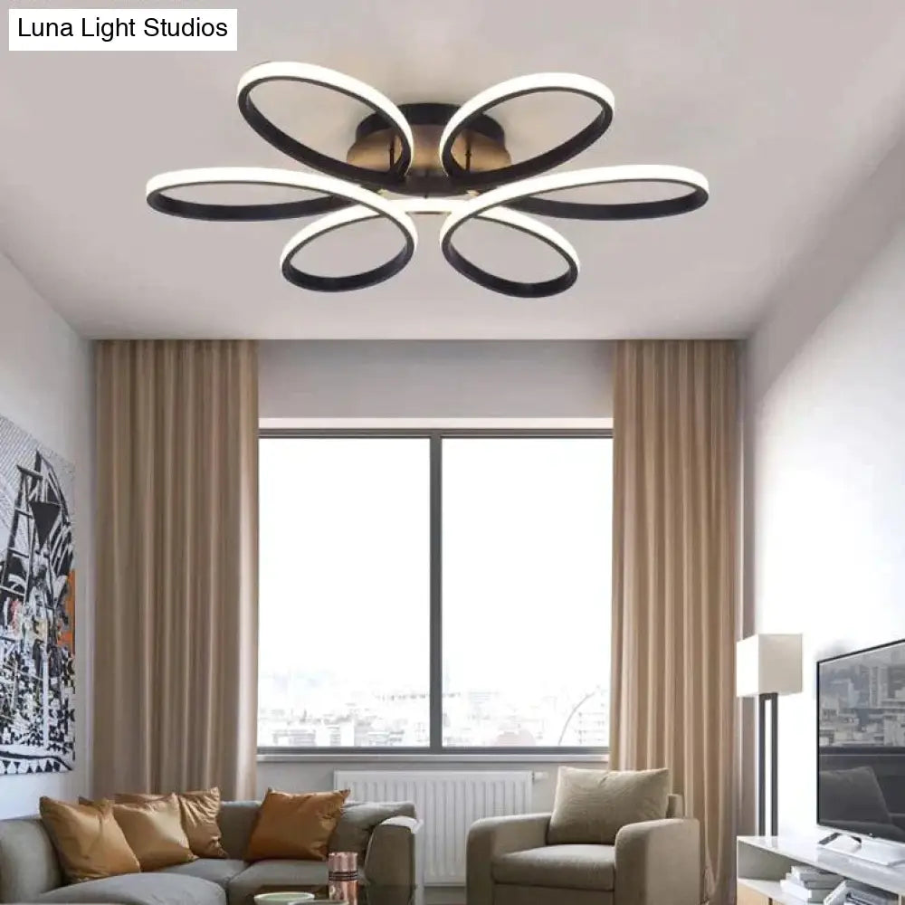 Modern Led Ceiling Lamp Lighting For Living Room Lustre Lamparas Light 72W 90W 120W Lampadario Lamp