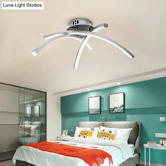 Modern Led Ceiling Light 21W 18W Forked Shaped Surface Lamps For Bedroom Living Room Led Lighting