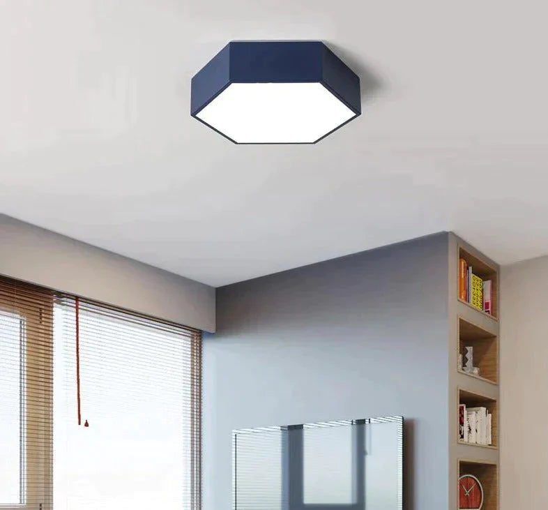 Modern Led Ceiling Light Diamond Indoor Lamp Creative Personality Study Dining Room Balcony