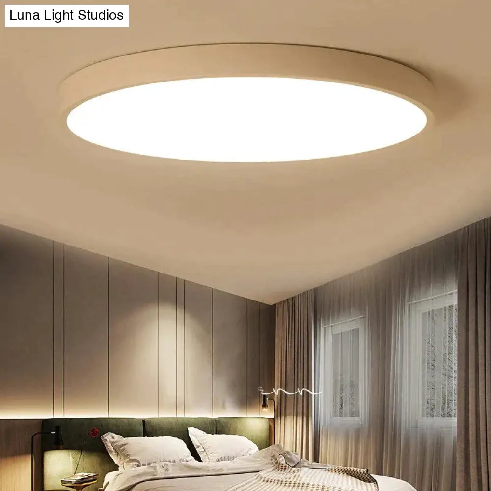 Modern Led Ceiling Light Living Room Lighting Fixture Bedroom Kitchen Surface Mount Flush Remote