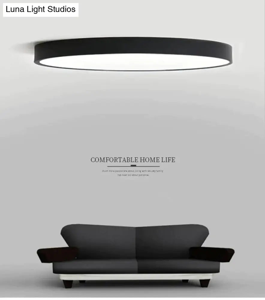 Modern Led Ceiling Light Living Room Lighting Fixture Bedroom Kitchen Surface Mount Flush Remote