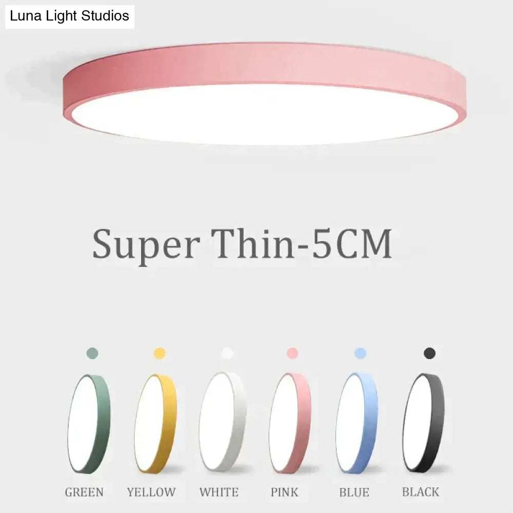 Modern Led Ceiling Light Surface Mount Flush Remote Control Ceiling Lamp For Living Room Bedroom