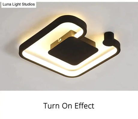 Modern Led Ceiling Light Warm Or Cool White For Living Room Corridor Balcony Surface Mounted Lights