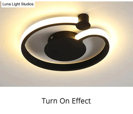 Modern Led Ceiling Light Warm Or Cool White For Living Room Corridor Balcony Surface Mounted Lights