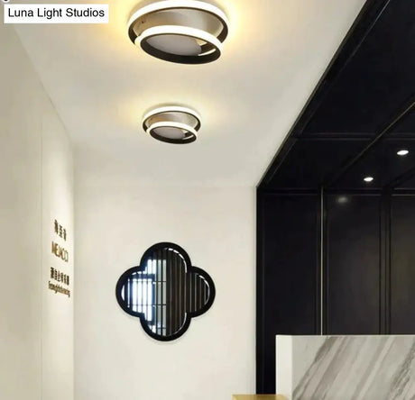 Modern Led Ceiling Light Warm Or Cool White For Living Room Corridor Balcony Surface Mounted Lights