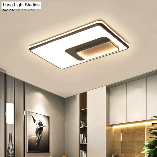 Modern Led Ceiling Lighting Lamps Round/Square/Rectangle Design For Living Room Led Indoor Home