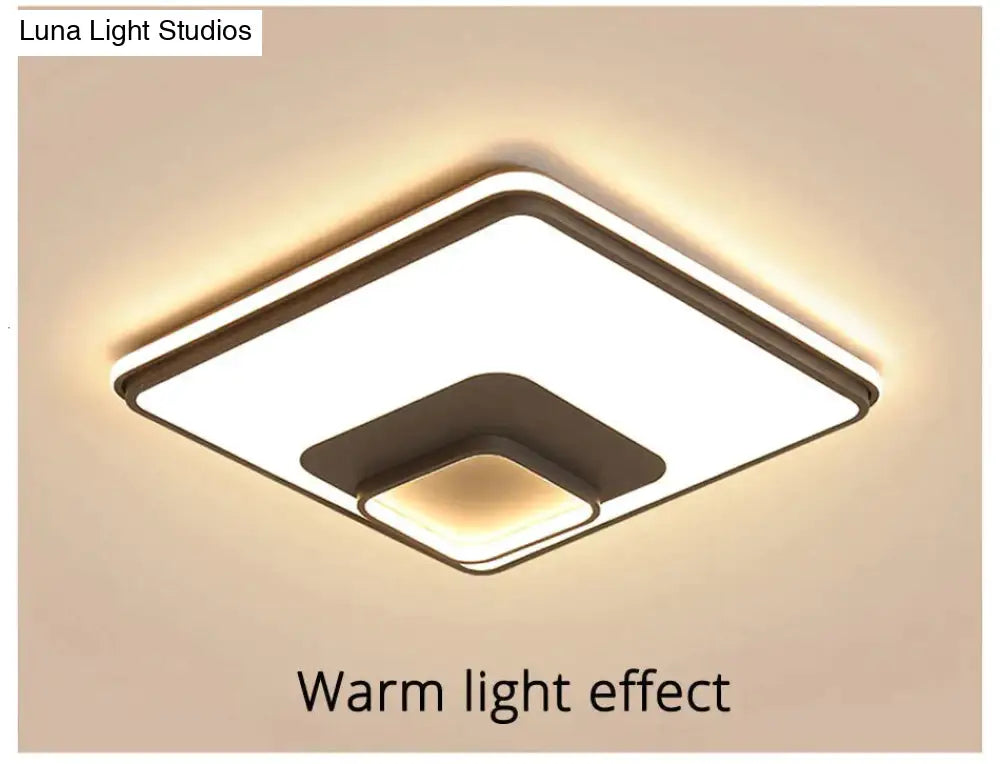 Modern Led Ceiling Lighting Lamps Round/Square/Rectangle Design For Living Room Led Indoor Home