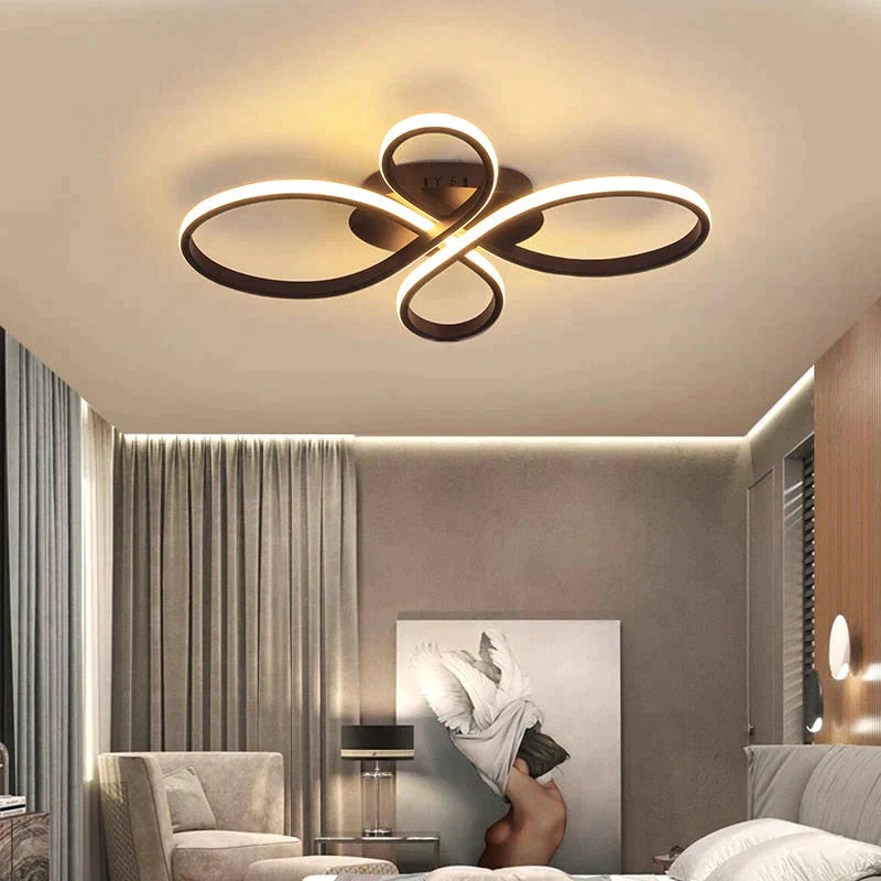 Modern Led Ceiling Lights Dimmable Living Room Dining Bedroom Study Balcony Aluminum Body Home