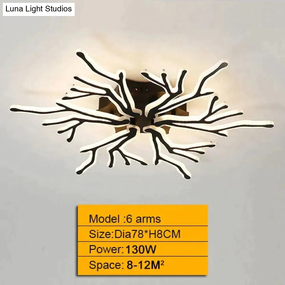 Modern Led Ceiling Lights For Living Room Master Bedroom Fixtures Home Lamp Diameter 780Mm /