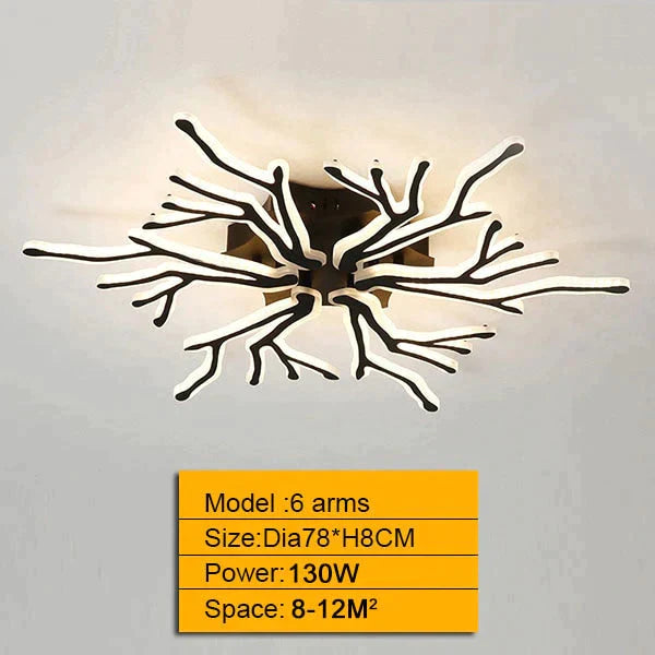 Modern Led Ceiling Lights For Living Room Master Bedroom Fixtures Home Lamp Diameter 780Mm /