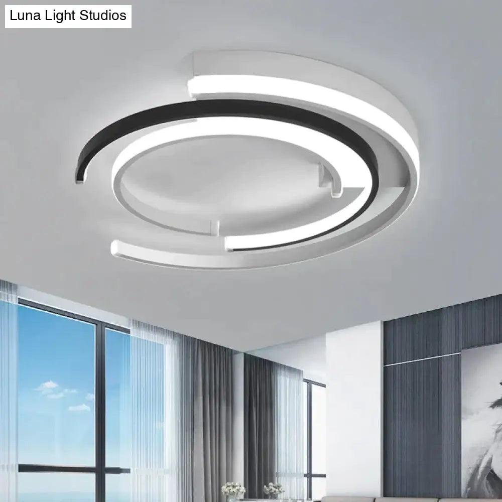 Modern Led Ceiling Lights Living Room Bedroom Lustre De Plafond Moderne Luminaire Plafonnier White