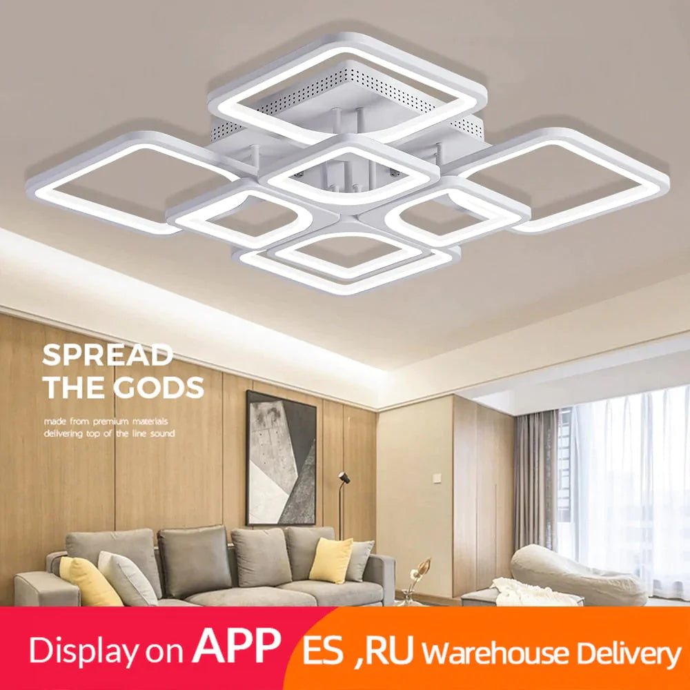 Modern Led Ceiling Lights/Plafond Lamp Lustre Suspension For Living/Dining Room Kitchen Bedroom  Home Deco Light Fixtures