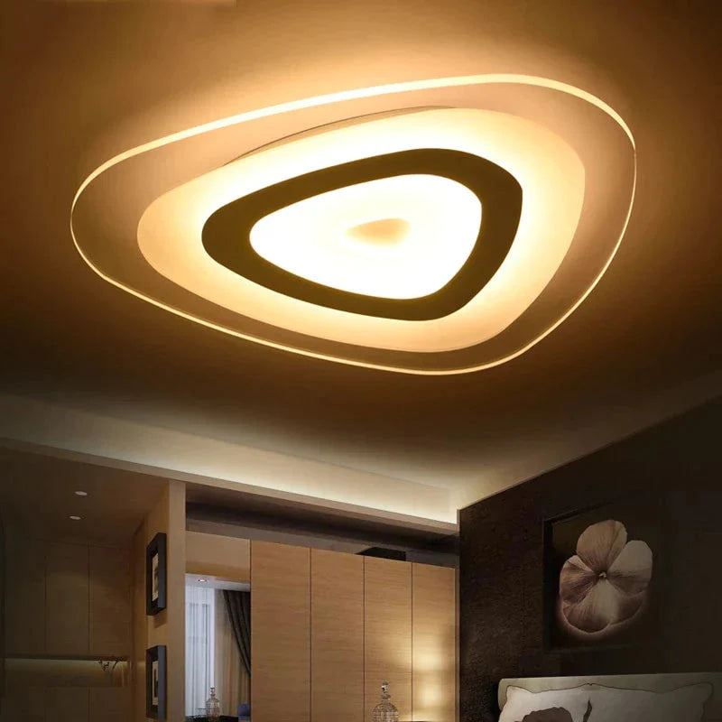 Modern Led Ceiling Plafond Lamp For Living Room Bedroom Ceiling Lamps Modern Flush Mount Luminarias Para Sala Dimming