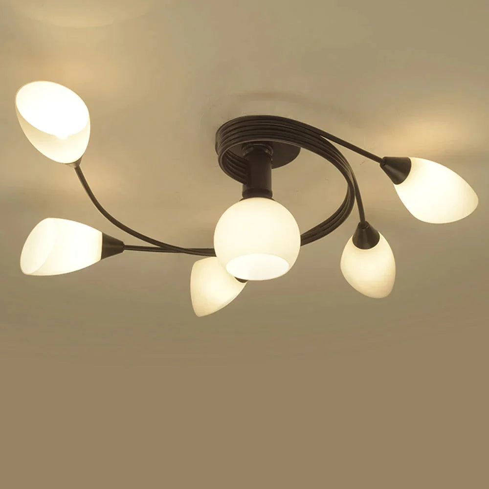Modern LED Chandelier Ceiling Lamp Indoor Illuminate Lighting Avize Modern Salon Lustres Childern Ceiling Lights
